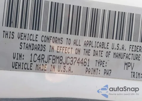 2018 Jeep Grand Cherokee Limited 4X4 из США, поврежденный, VIN 1C4RJFBM8JC374461